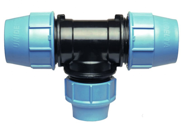 PP 20 x 16 x 20 T-Stück reduziert 90°